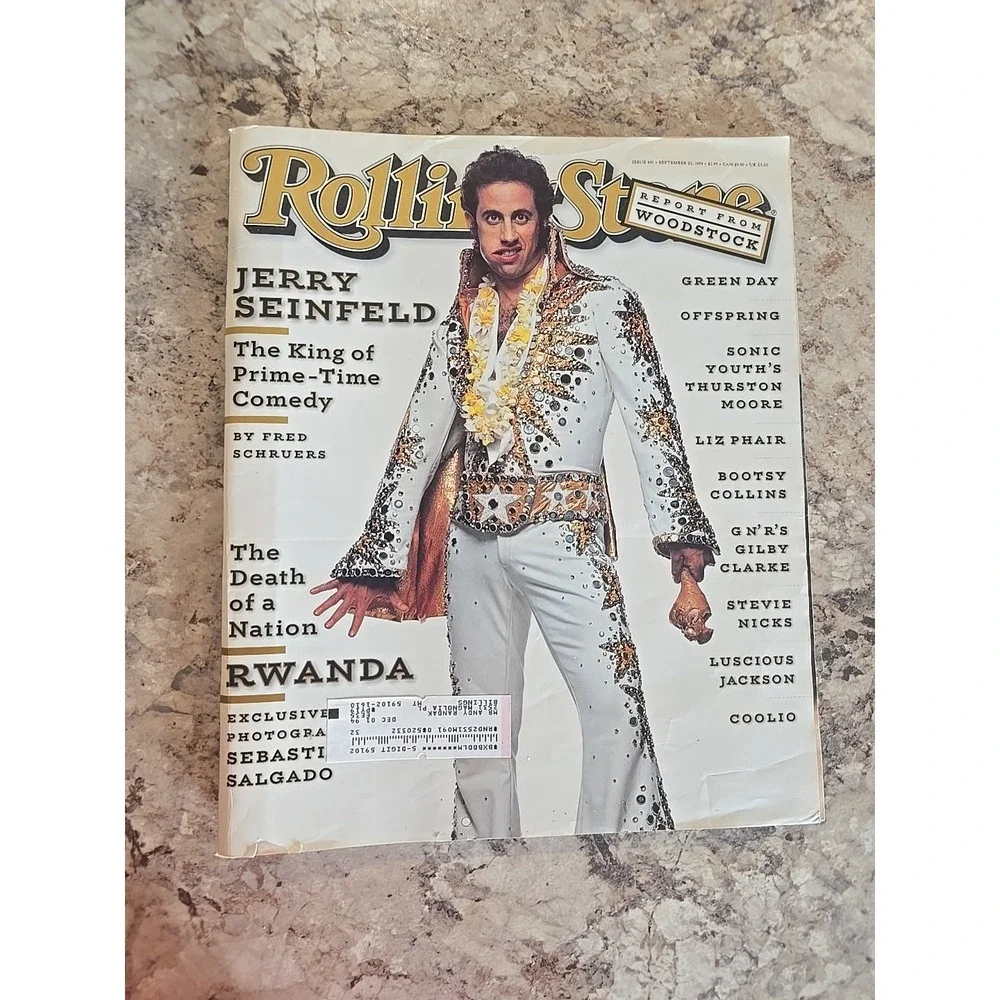 Rolling Stone Magazine‎ #691 - September 1994 - Jerry Seinfeld Cover